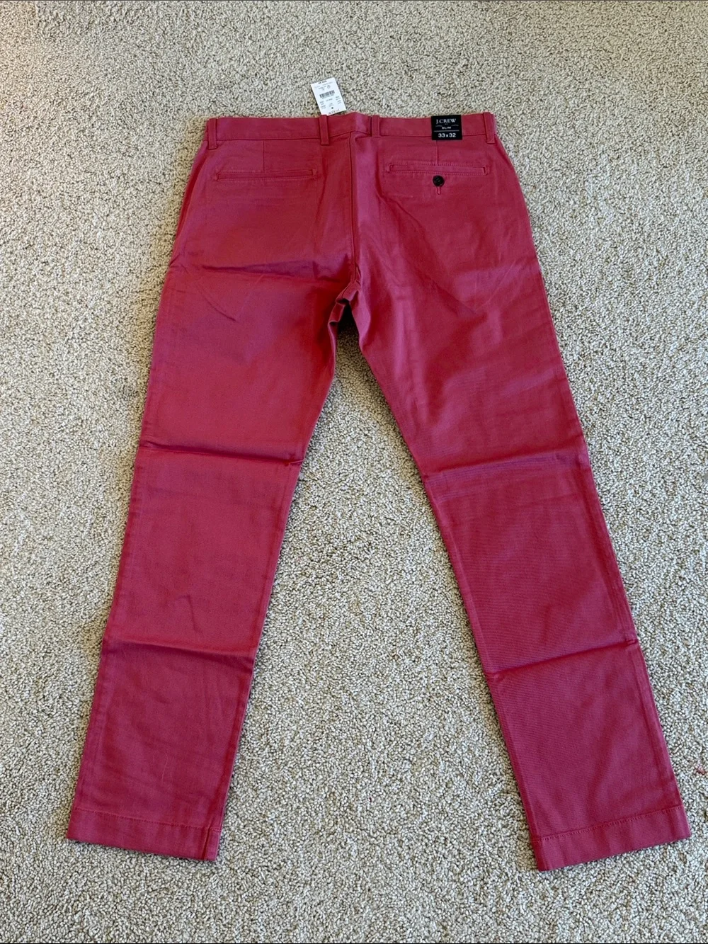 NWT J. Crew Slim Fit Chino Pants SZ 33